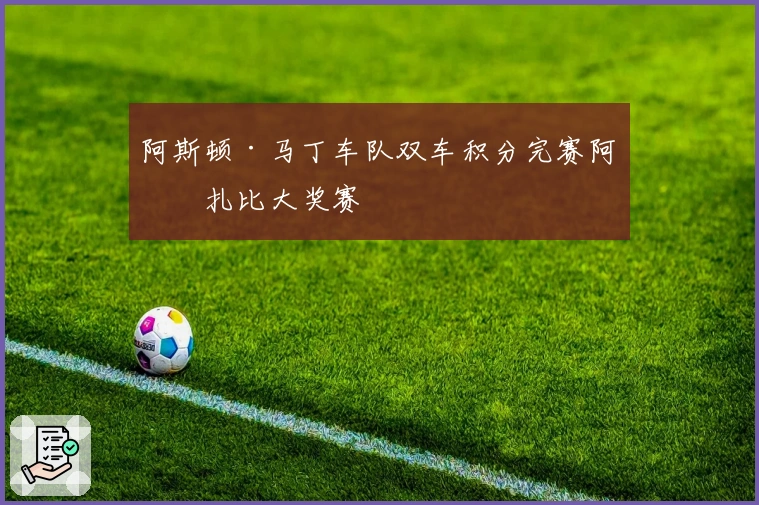 阿斯顿·马丁车队双车积分完赛阿布扎比大奖赛